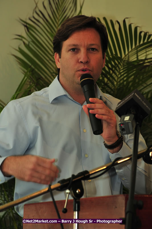 Usain Bolt of Jamaica - The Fastest Man In The World  - Usain Bolt Homecoming Celebrations - Press Conference at the Grand Bahia Principe &amp; Sherwood Content - Waldensia Primary School - Photographs by Net2Market.com - Barry J. Hough Sr. Photojournalist/Photograper - Photographs taken with a Nikon D300 - Negril Travel Guide, Negril Jamaica WI - http://www.negriltravelguide.com - info@negriltravelguide.com...!