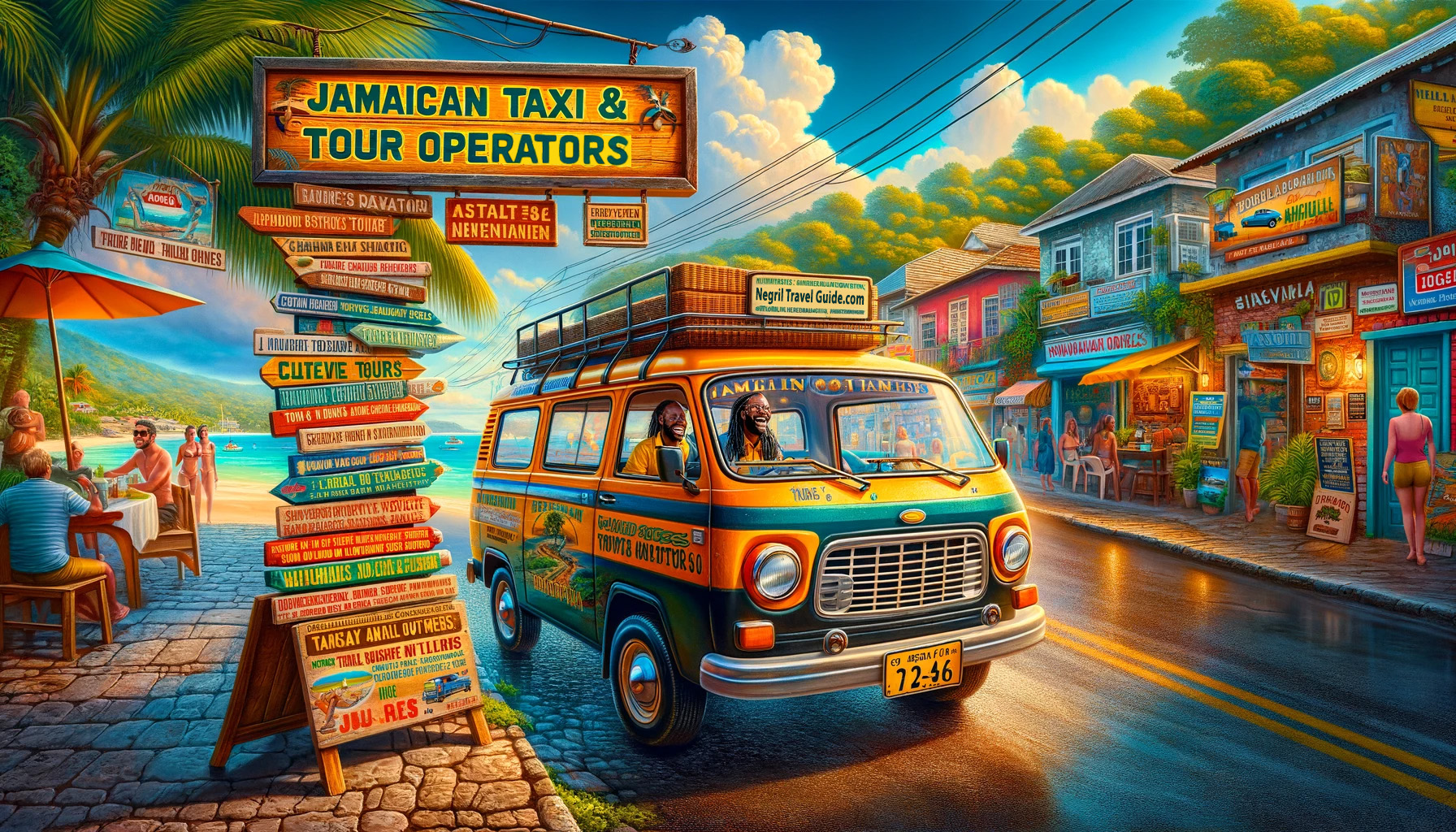 Jamaican Taxi & Tour Operators - Negril Tavel Guide Jamaican Taxi & Tour Operators - Negril Tavel Guide